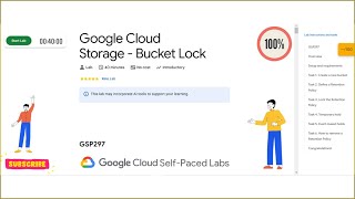 Google Cloud Storage - Bucket Lock #GSP297 #gcplab