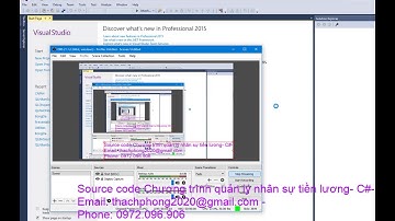 Source code Chương trình QUẢN LÝ NHÂN SỰ- TIỀN LƯƠNG- C#- BẢN 2- Phần