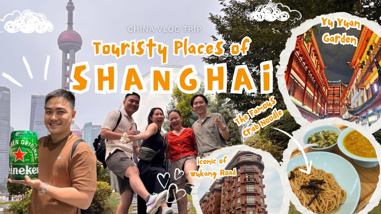 Most Touristy Spots in SHANGHAI! 🇨🇳 North Bund, Wukang Road & Yu Yuan Garden | China Vlog Trip