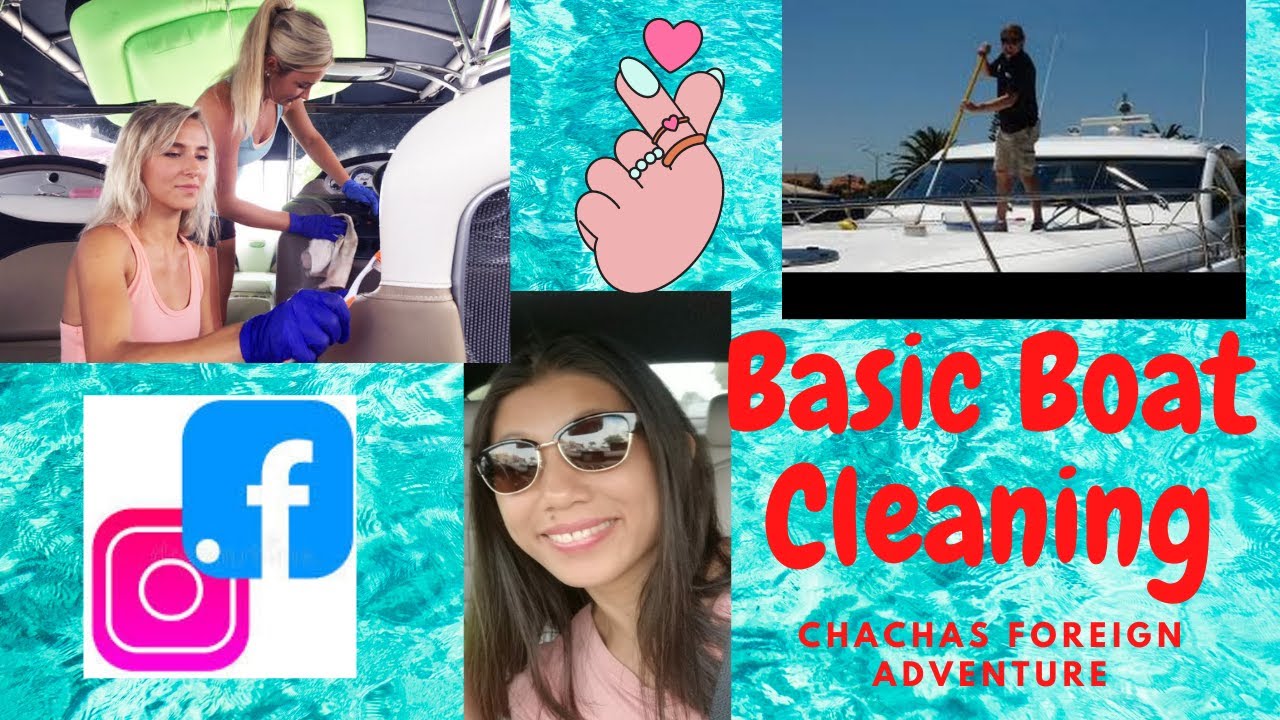 Basic Boat Cleaning YouTube
