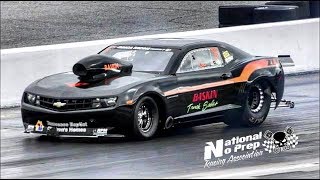 Memphis Street Outlaw  Jamie Otts Nitrous Grey Camaro vs Black Camaro