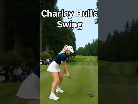 The smooth swing of Charley Hull 🔥 #shorts #golfswing #golf #girl