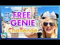 Disney World FREE Genie Challenge!