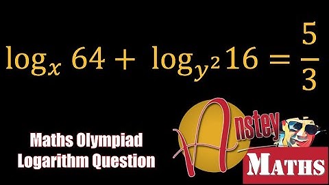 Simultaneous Logarithm Equations