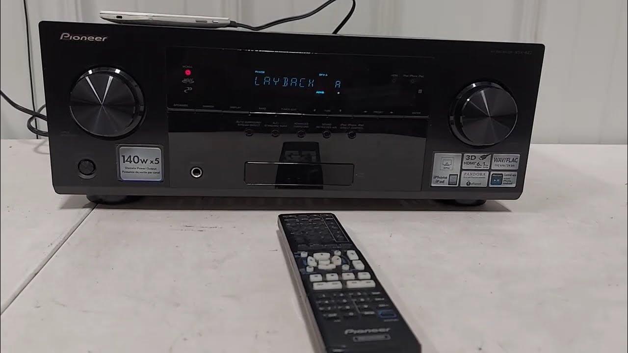 Pioneer VSX 822K 5.1 Channel Receiver YouTube