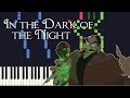 Synthesia - In the Dark of the Night (Anastasia) [PIANO TUTORIAL + SHEET MUSIC]