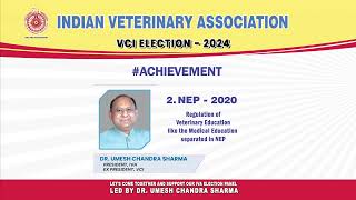 #achievement NEP-2020 Regulation of Veterinary Education like the Medical Education separated in NEP