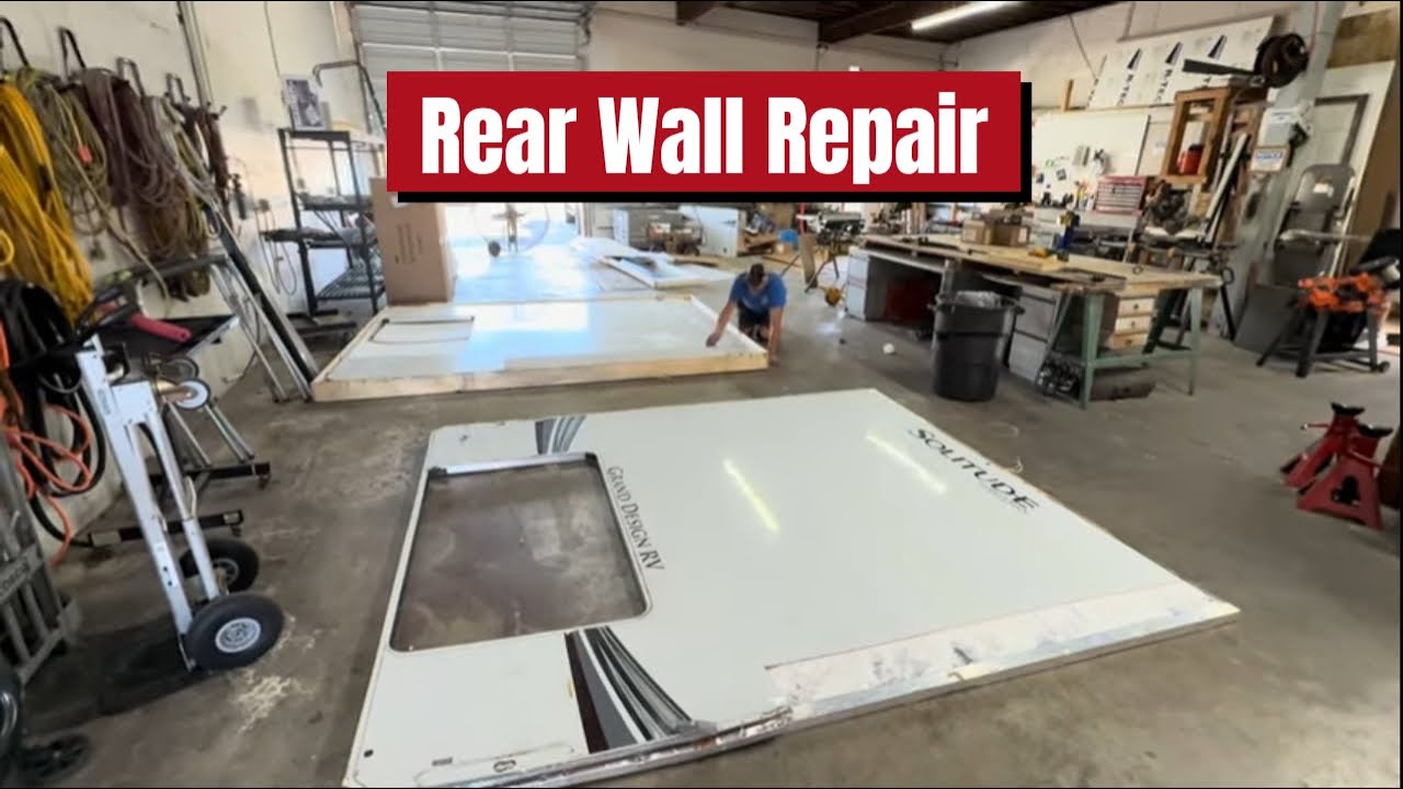 Grand Design RV Solitude RV Owners Must See This Epic Rear Wall Repair