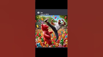 Gummy bears are chasing me 🍭 (Ai Edition) #ai #aiart #chatgpt
