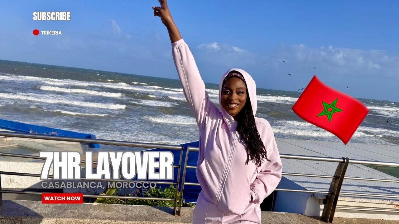 Country 34 🇲🇦 | 7 Hour Layover in Casablanca, Morocco — Is It Worth Leaving the Airport?