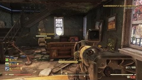 Claimed workbench without clearing enemies