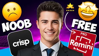 Crisp App Video Enhance Full Review 2025 | How To Use Rimini Pro For Free | 4k Video Quality Mobile screenshot 1