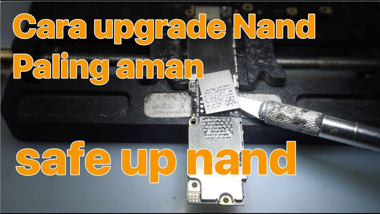Cara paling aman upgrade penyimpanan iPhone 6 Plus | safe upgrade nand ...
