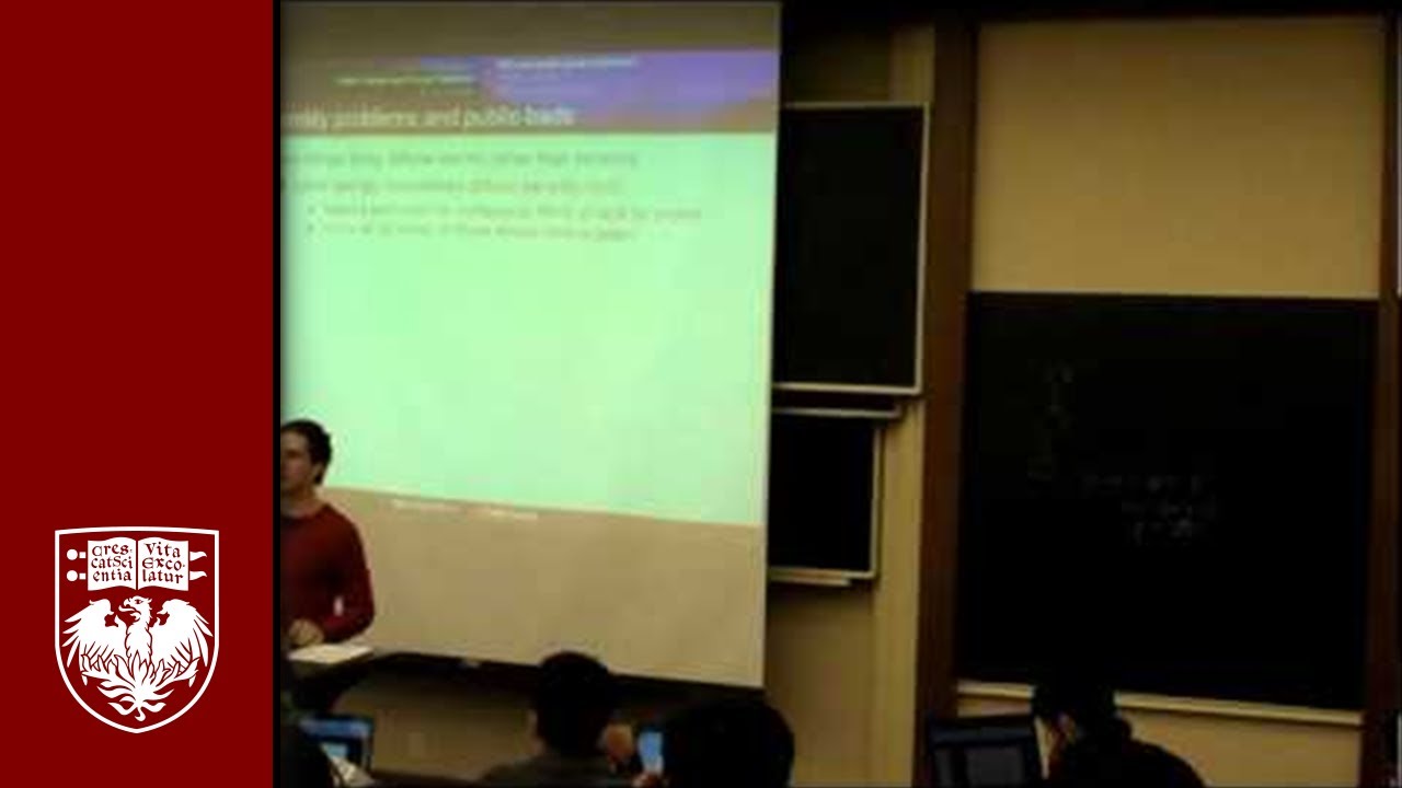 Lecture 13 (Regular) - Public Goods