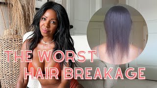 HOW TO STOP FISHTAIL BREAKAGE  Dominique | Style Domination