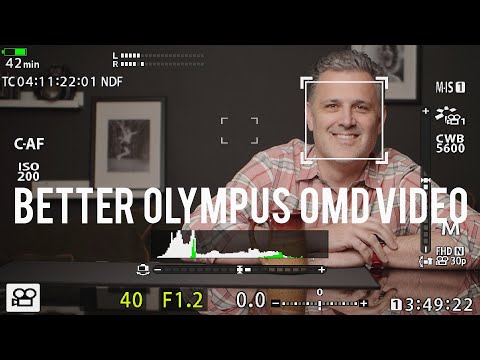 Olympus OMD video walkthrough - setup, AF and handling tips on shooting video with your OMD camera