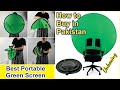 Best portable green screen  unboxing  buy link