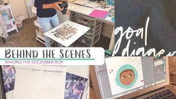 Making A Subscription Box | Behind The Scenes | The Stationery Muse