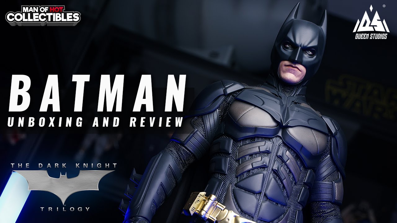 Queen Studios BATMAN The Dark Knight 1/3 Scale STATUE Unboxing and 