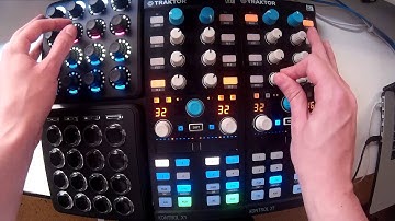 Some Effects with Traktor :) Midi Fighter Twister & 3D + NI X1 MKII