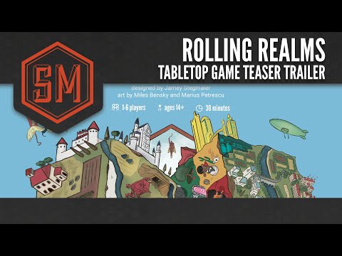 Rolling Realms tabletop game (teaser trailer)