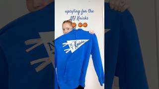 making one of a kind pieces for the @NYKnicks playoffs #upcycledfashion