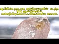 Giant pink diamond lulo rose found in angola