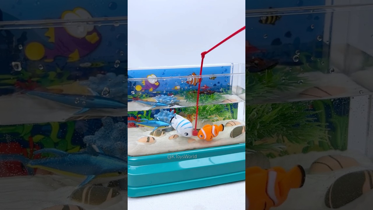 Satisfying Miniature Animal Toys Aquarium | ASMR Toy Video 