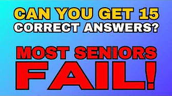 If You Get 15 Correct You Are A MASTERMIND! TOUGH GK TRIVIA