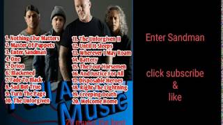 Full Album Metallica : the best my music part 1