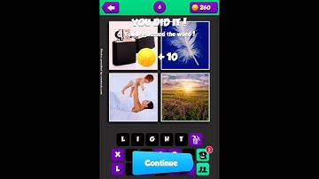 Pic The Word Answers Levels 1-10
