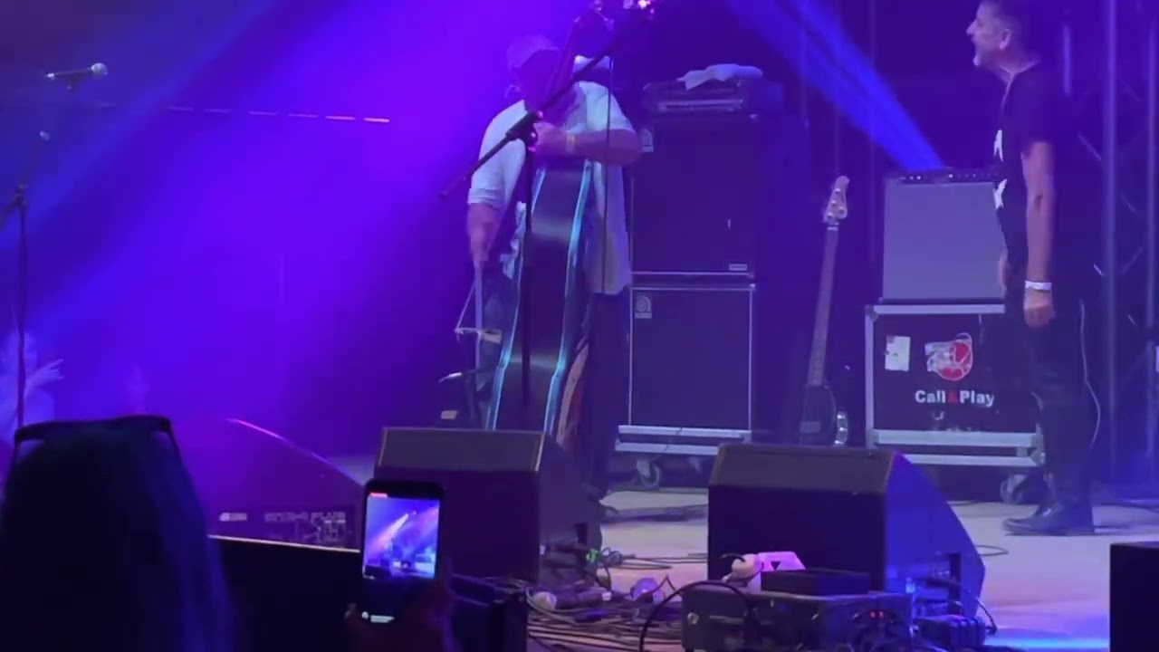 Cyclone with Steve Whitehouse - Psychobilly Meeting, Pineda De Mar, Spain. 6th July 2022