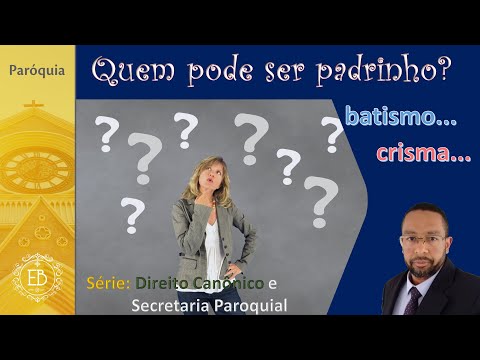 Vídeo: É Possível Ser Padrinho De Várias Crianças