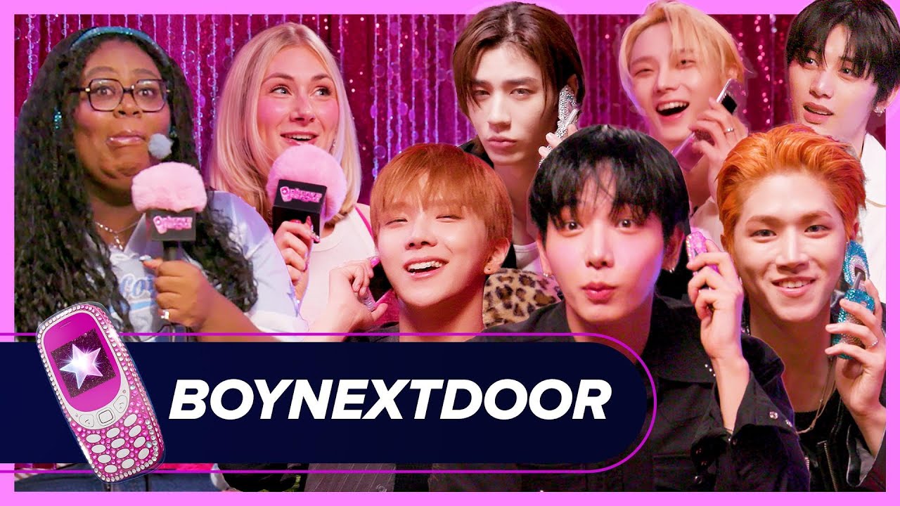BOYNEXTDOOR Answers Your Calls: Flirting, YEONJUN & Jung Kook Collab?! | Phone A Fangirl