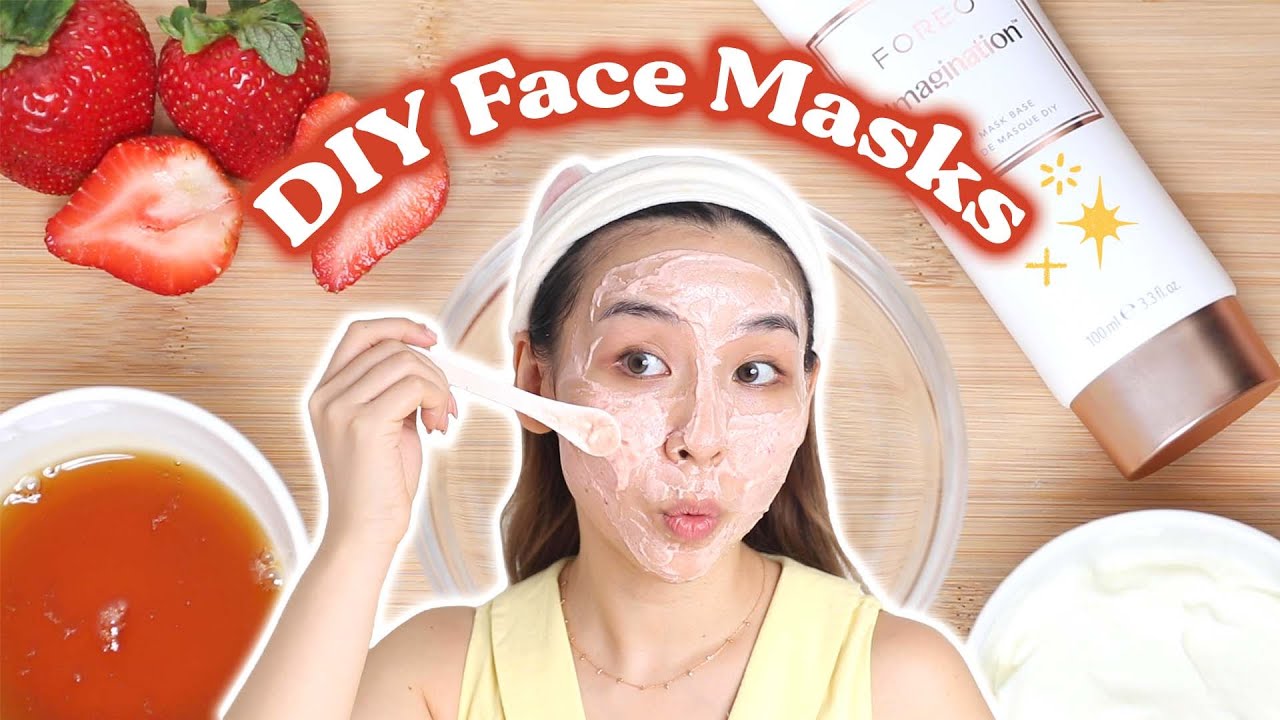 DIY Face Masks for Clear, Glowing & Healthy Skin YouTube