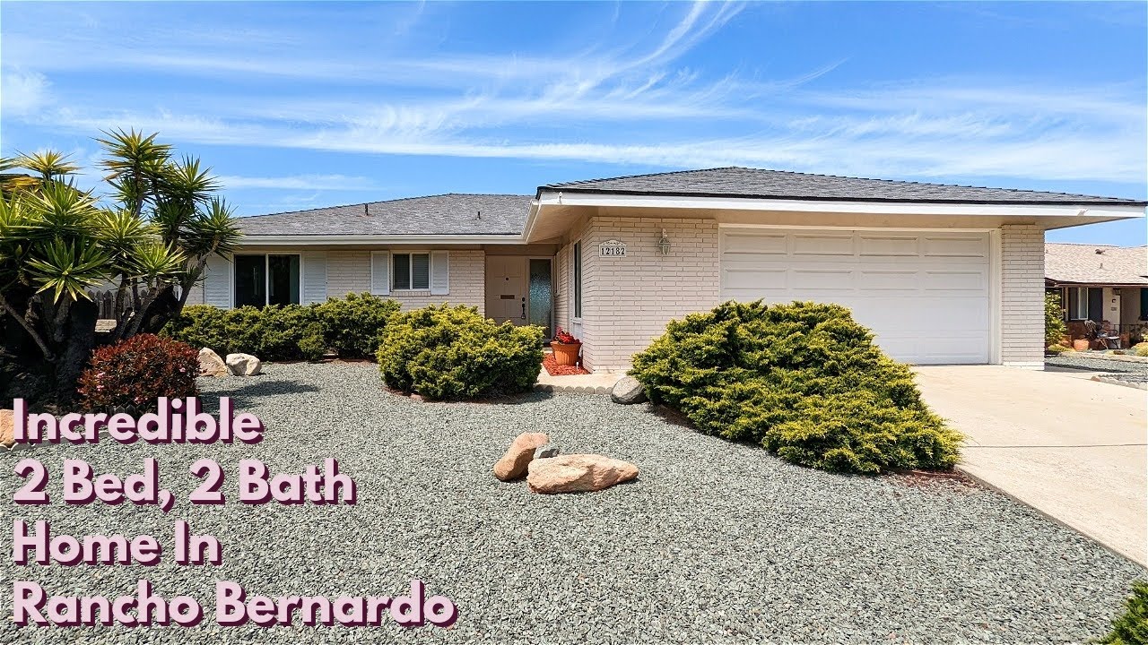 **55+ Community** Incredible 2 Bed, 2 Bath House in Rancho Bernardo