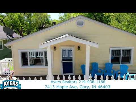 7413 Maple Ave, Gary, IN home video tour