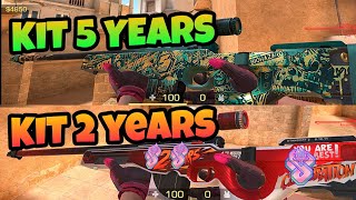 STANDOFF2 || QUAL A MELHOR COLEÇÃO? 2 YEARS VS 5 YEARS