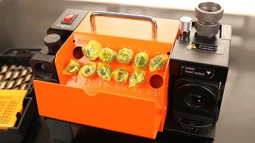 VEVOR Drill Bits Sharpener, MR-13A Drill Bits Grinder Sharpener 3-13mm, 95° to 135° Point Angle