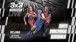 LIVE 🔴 FIBA 3x3 Beijing Challenger 2026 | Qualifier for Zaisan Masters | Pool Phase - Session 2