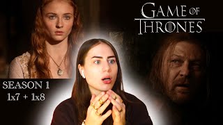 First Time Watching GAME OF THRONES 1x07   1x08 - YOU WIN OR YOU DIE   THE POINTY END | Reaction