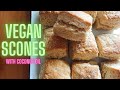 【乳製品不使用でもサクふわ!】お気に入りの全粒粉ヴィーガンスコーン| How To Make Vegan Scones With Coconut Oil (dairy-free)