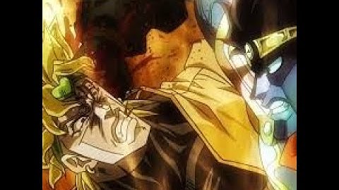 Jotaro and DIO English Dub Monologue but it