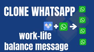 CLONE WHATSAPP：Receive multiple account messages at the same time screenshot 3