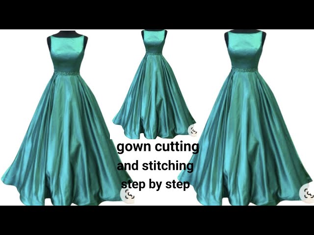 Beautiful Bridall Dress Cutting Stitching By Me # 👗✂️✂️✂️✂️🤎 | Instagram
