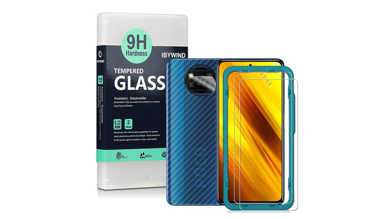  YZKJSZ Protector de pantalla para Xiaomi Poco X3 Pro (6.67  pulgadas), [3 unidades], ultra fino, antiarañazos, HD, vidrio templado  transparente, protector de pantalla, película protectora de vidrio :  Celulares y Accesorios