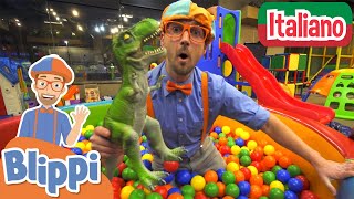 Impariamo con Blippi al parco giochi coperto | Blippi in Italiano | Video educativi per bambini screenshot 5