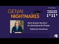 Don't Answer the Door: It's #GenAI Security Threats