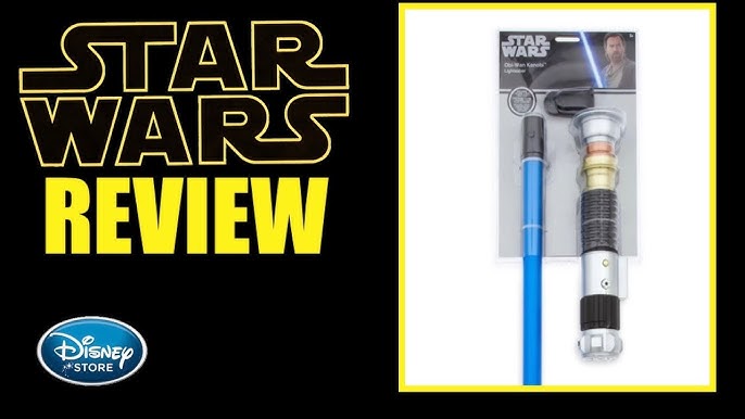 Espada láser juguete Mace Windu, Star Wars, Disney Store