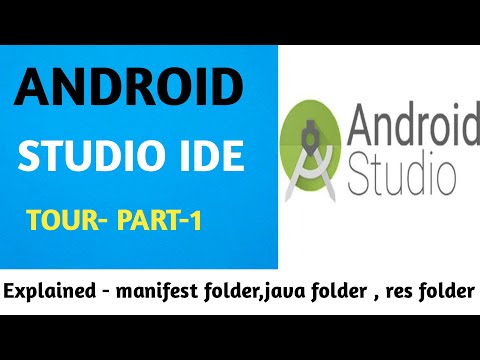 Android Studio Tour Part -1 | manifest folder  | Java folder | res folder | Explained || In Android